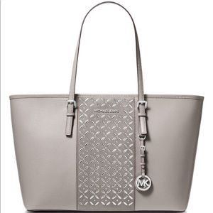 MICHAEL Voyager Large Hotfix Leather Tote